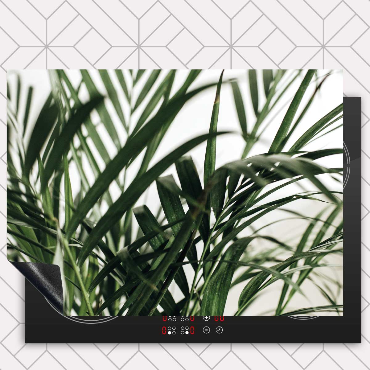 Inductie beschermer - Palm bladeren