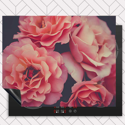 Inductie beschermer - Rozen close-up