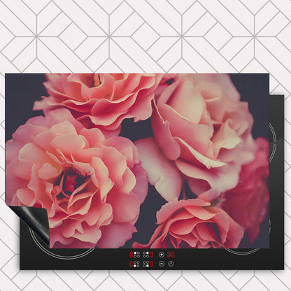 Inductie beschermer - Rozen close-up