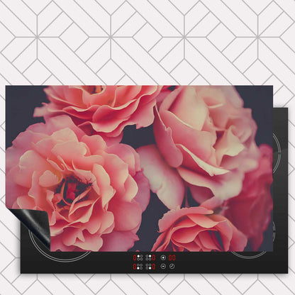 Inductie beschermer - Rozen close-up