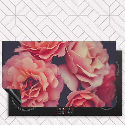Inductie beschermer - Rozen close-up