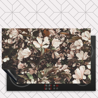 Inductie beschermer - Lente bloemen