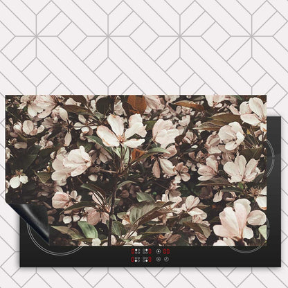 Inductie beschermer - Lente bloemen