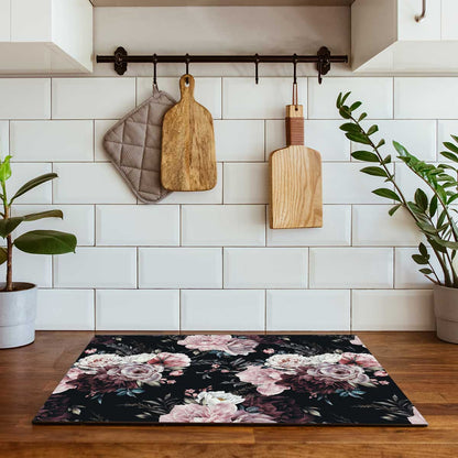 Inductie beschermer - Floral roze