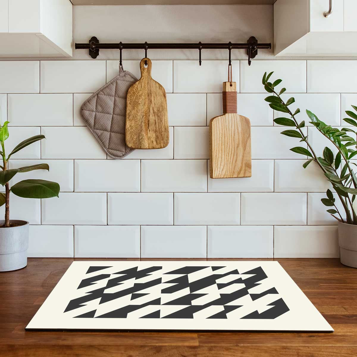 Inductie beschermer - Bauhaus driehoeken