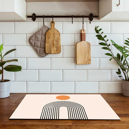 Inductie beschermer - Boho Regenboog