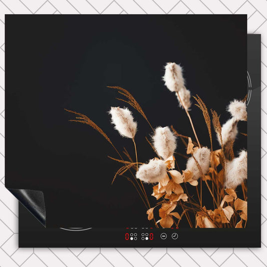 Inductie beschermer - Droogbloemen Warm Veld