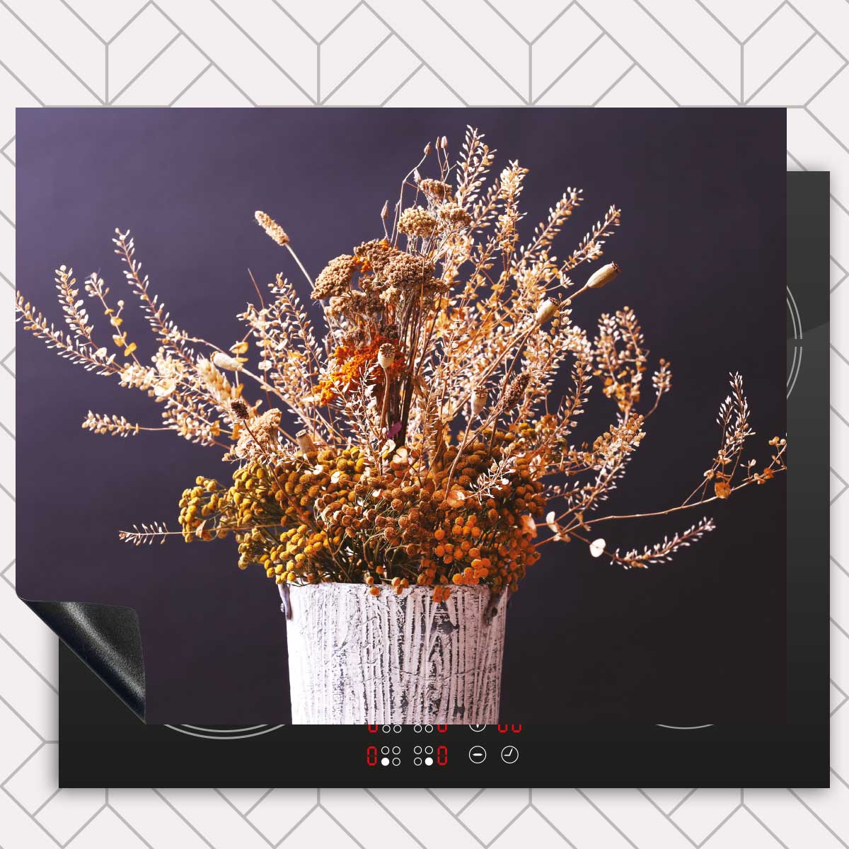 Inductie beschermer - Droogbloemen Pure Harmony