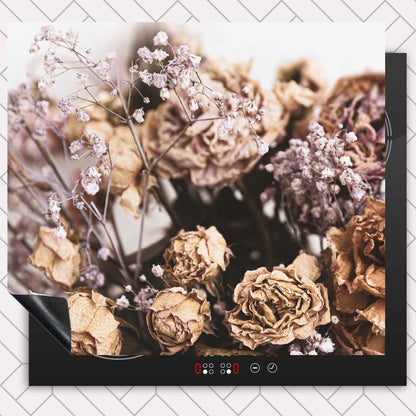 Inductie beschermer - Droogbloemen Autumn Touch