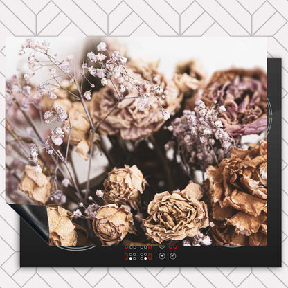Inductie beschermer - Droogbloemen Autumn Touch