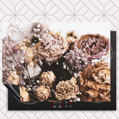 Inductie beschermer - Droogbloemen Autumn Touch