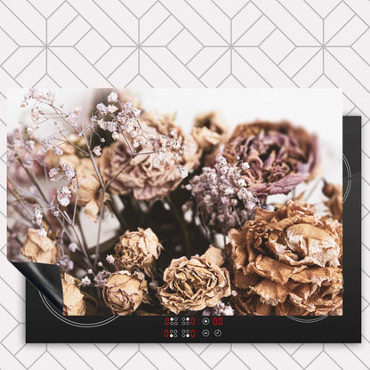 Inductie beschermer - Droogbloemen Autumn Touch
