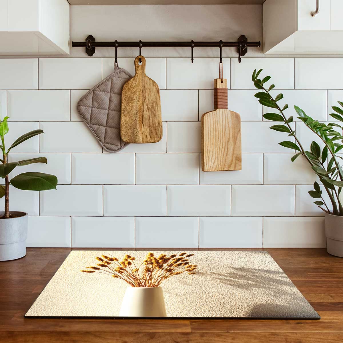 Inductie beschermer - Droogbloemen Cozy Home