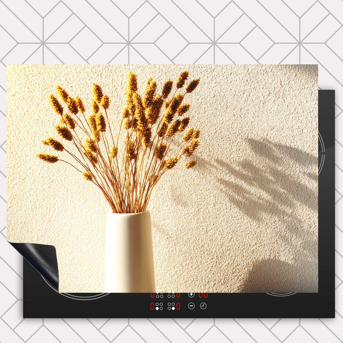 Inductie beschermer - Droogbloemen Cozy Home