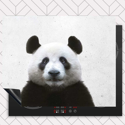 Inductie beschermer - Funny panda beton