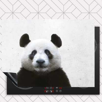 Inductie beschermer - Funny panda beton