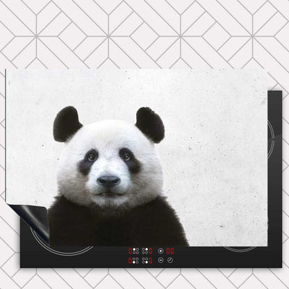 Inductie beschermer - Funny panda beton