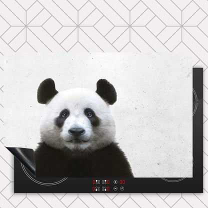 Inductie beschermer - Funny panda beton
