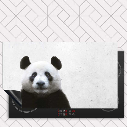 Inductie beschermer - Funny panda beton