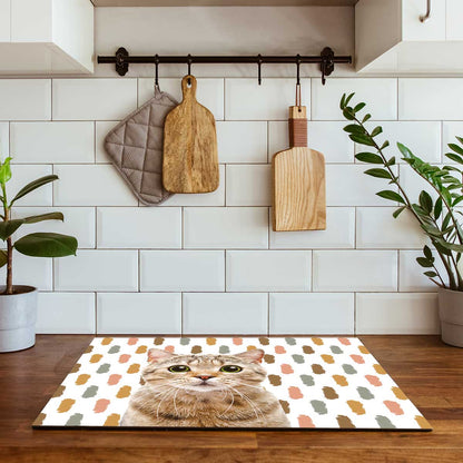 Inductie beschermer - Funny kat vlekken