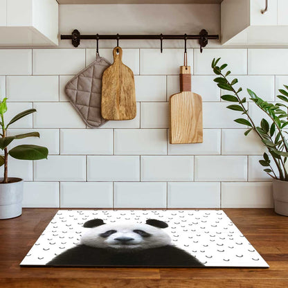 Inductie beschermer - Funny panda fugler