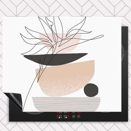 Inductie beschermer - Noordse bloem