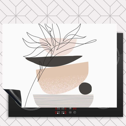 Inductie beschermer - Noordse bloem