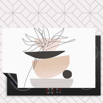 Inductie beschermer - Noordse bloem