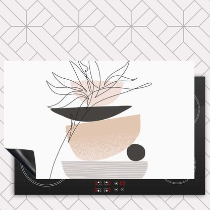 Inductie beschermer - Noordse bloem