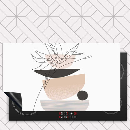 Inductie beschermer - Noordse bloem