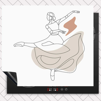 Inductie beschermer - Ballerina