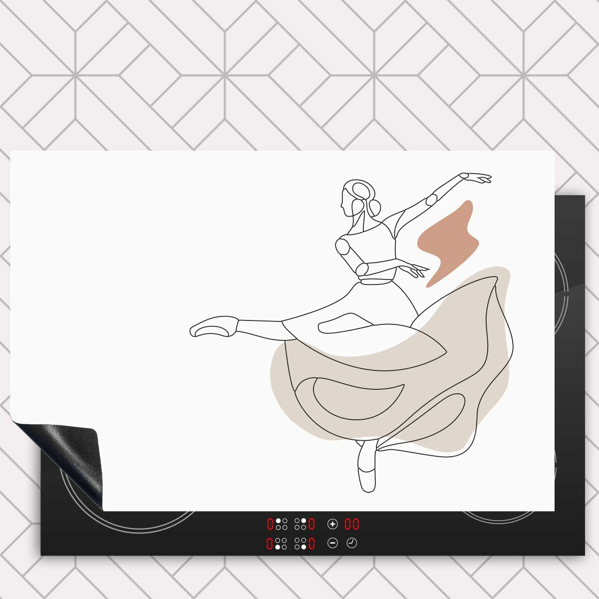 Inductie beschermer - Ballerina