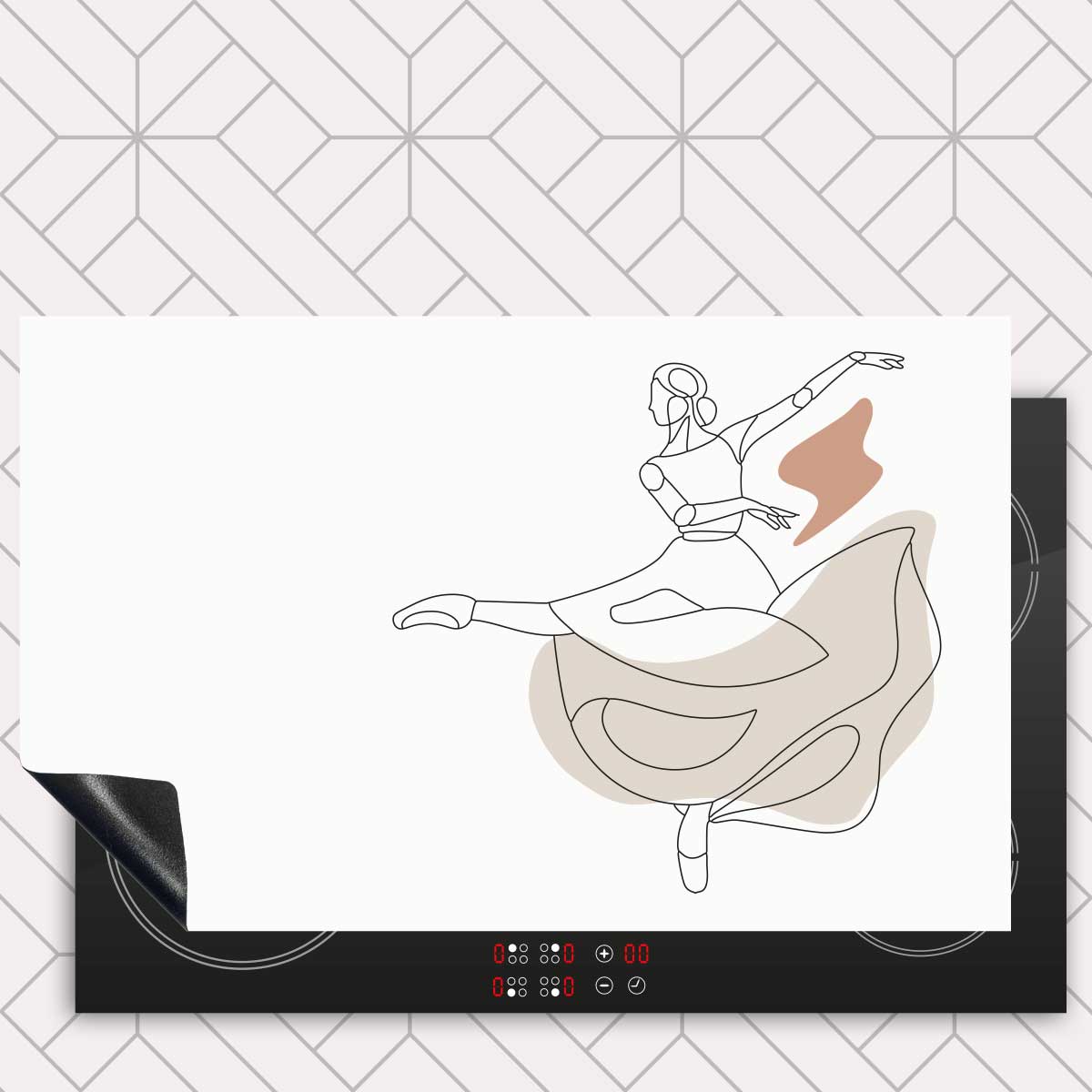 Inductie beschermer - Ballerina