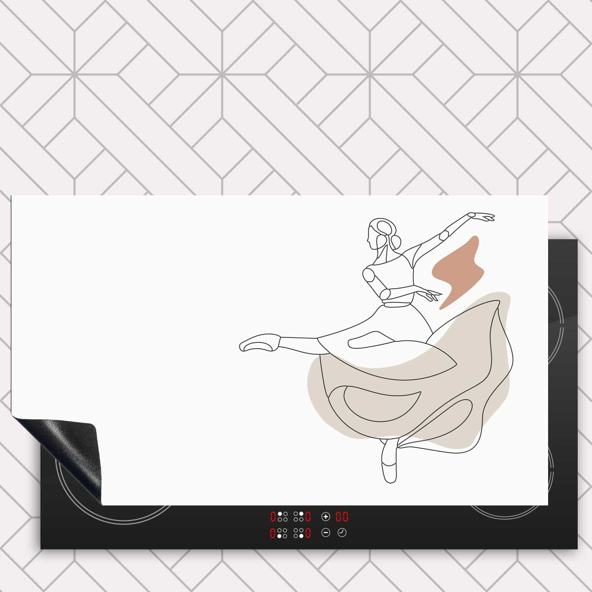 Inductie beschermer - Ballerina