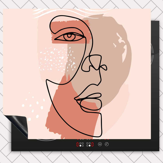 Inductie beschermer - Gezicht in balans