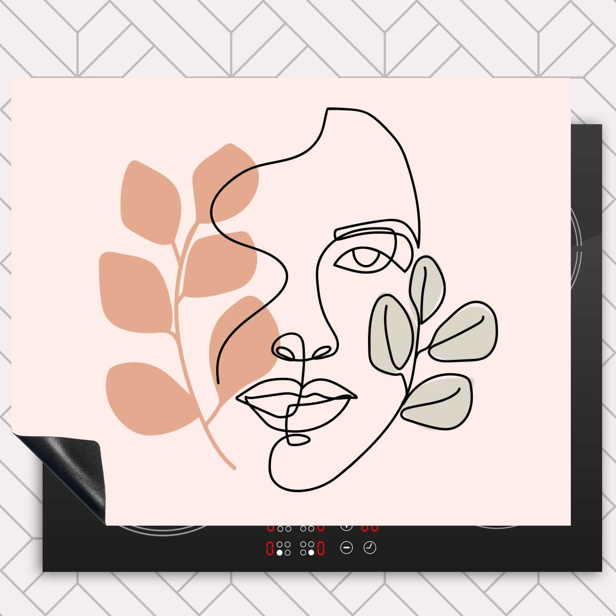 Inductie beschermer - Stilistisch gezicht