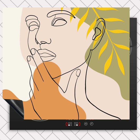 Inductie beschermer - Gracieuze vrouw