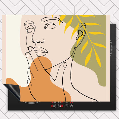 Inductie beschermer - Gracieuze vrouw