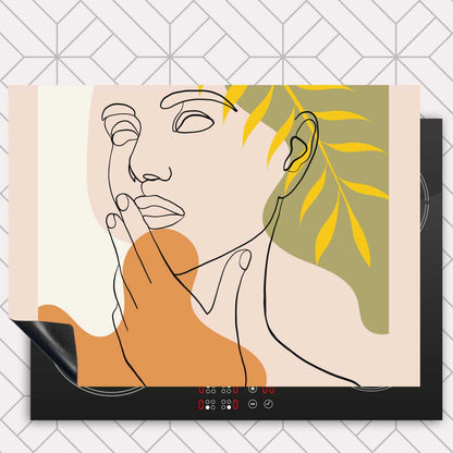 Inductie beschermer - Gracieuze vrouw