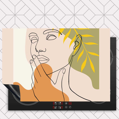 Inductie beschermer - Gracieuze vrouw