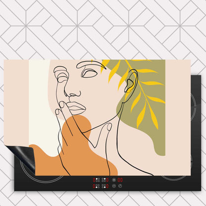 Inductie beschermer - Gracieuze vrouw