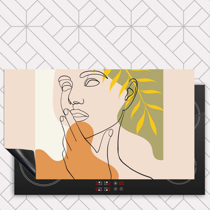 Inductie beschermer - Gracieuze vrouw