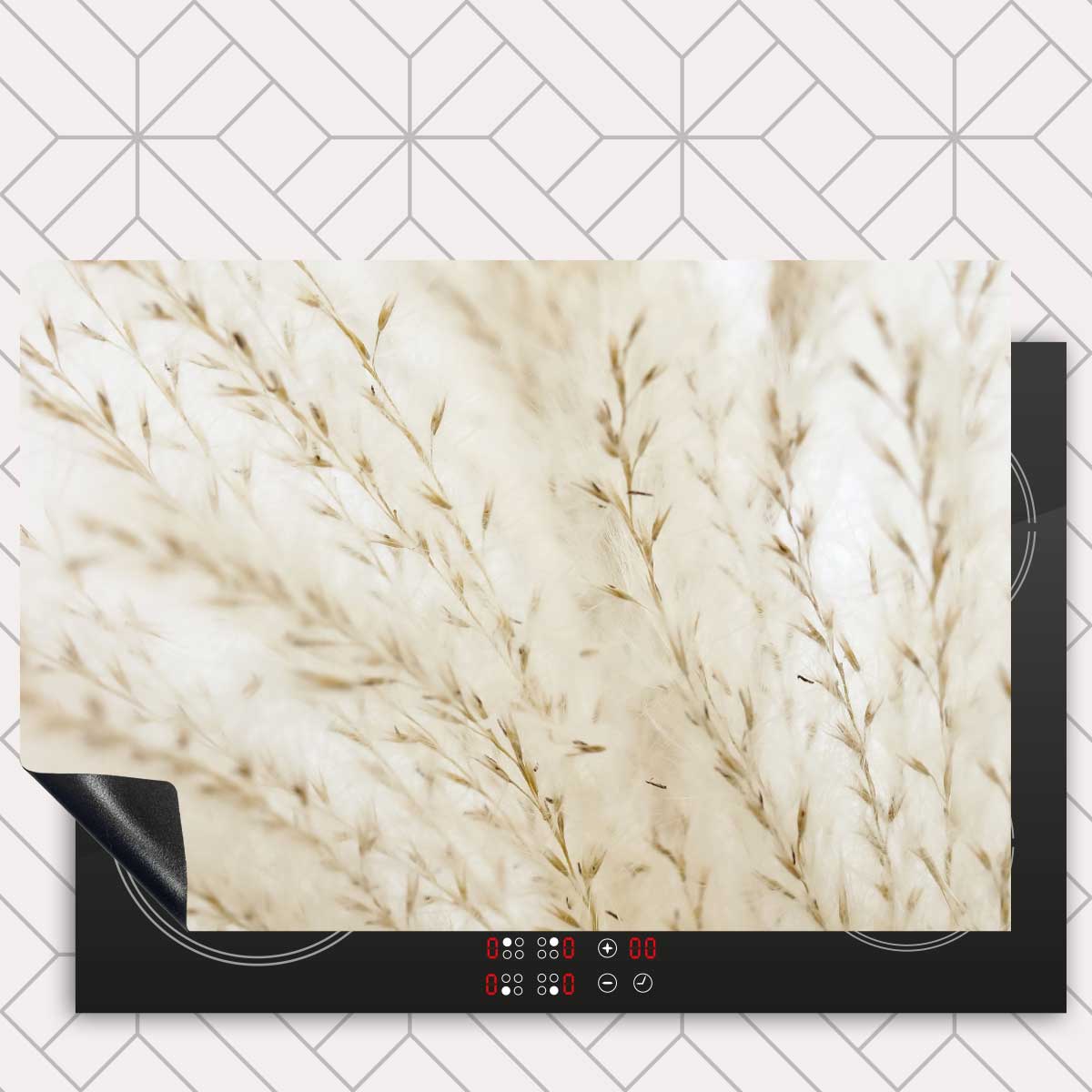 Inductie beschermer - Pampas Beige