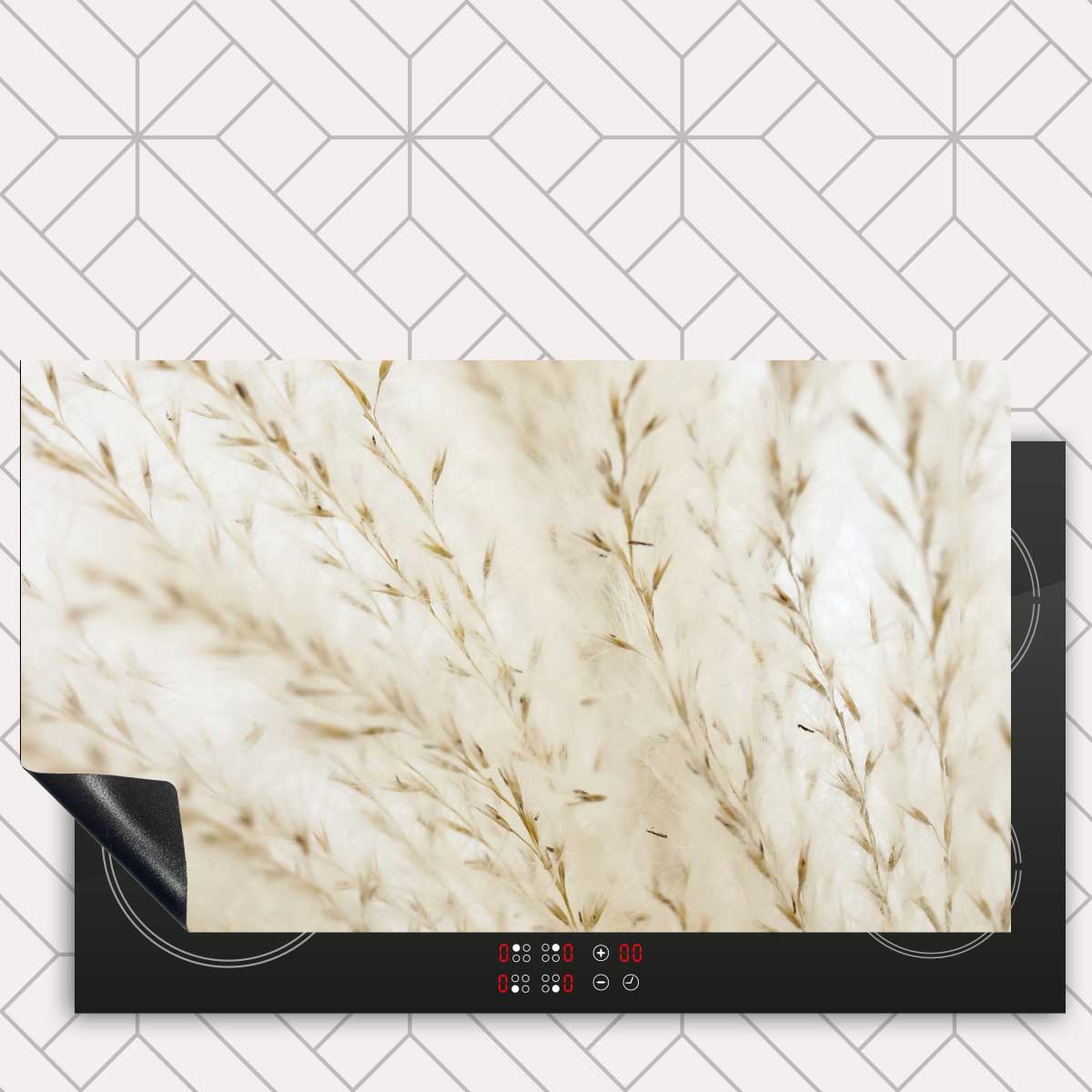 Inductie beschermer - Pampas Beige