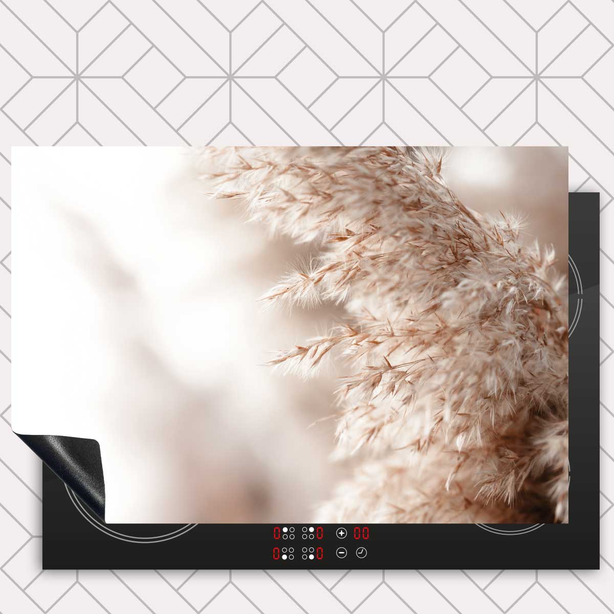 Inductie beschermer - Pampas gras