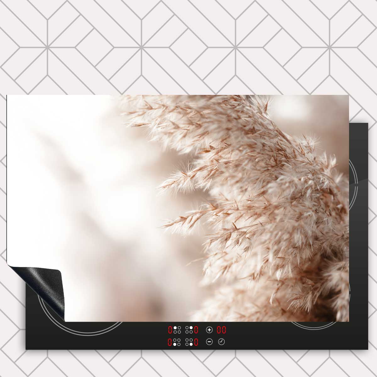 Inductie beschermer - Pampas gras