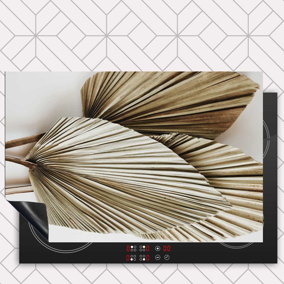 Inductie beschermer - Gedroogde palmbladeren