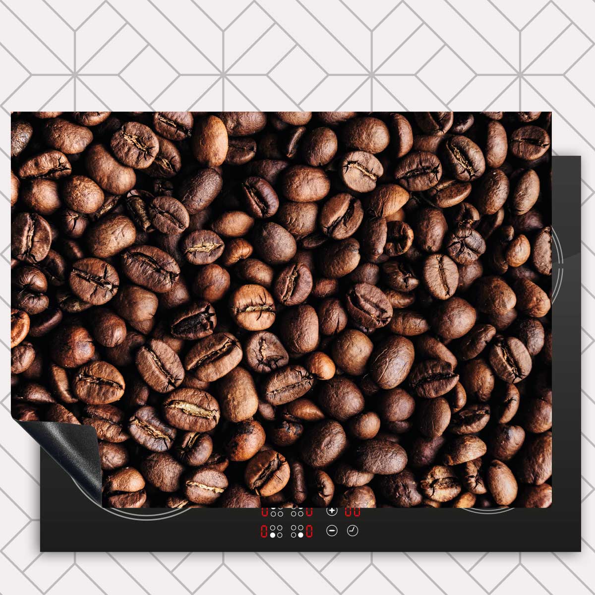 Inductie beschermer - Koffiebonen