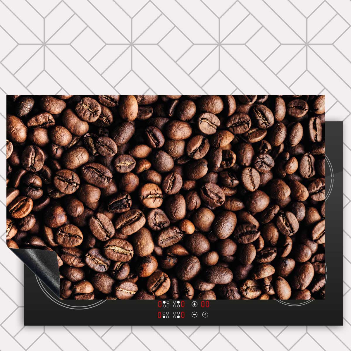 Inductie beschermer - Koffiebonen