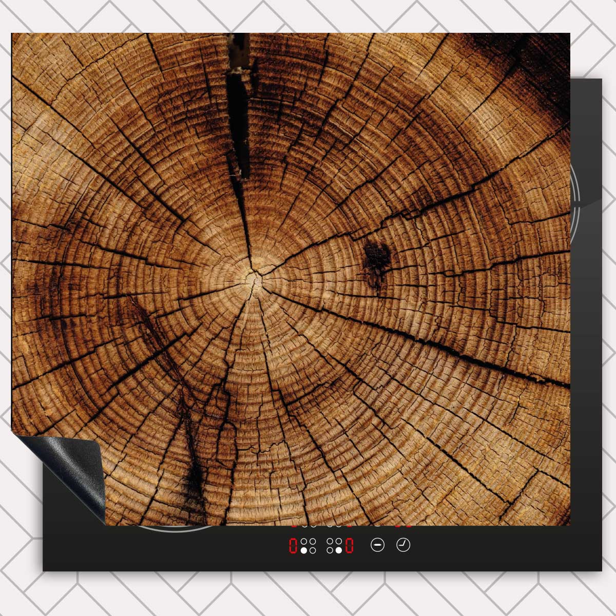 Inductie beschermer - Gekapte boom